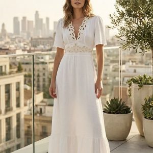 Vestido Bordado