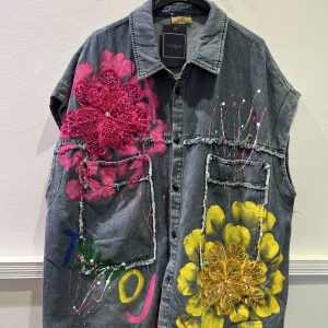 Chaleco Vaquero Flor Grande