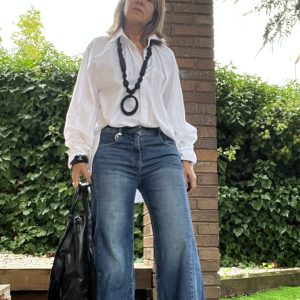 Blusa Manga Abullonada