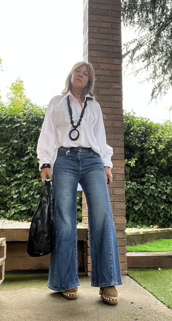 Blusa Manga Abullonada