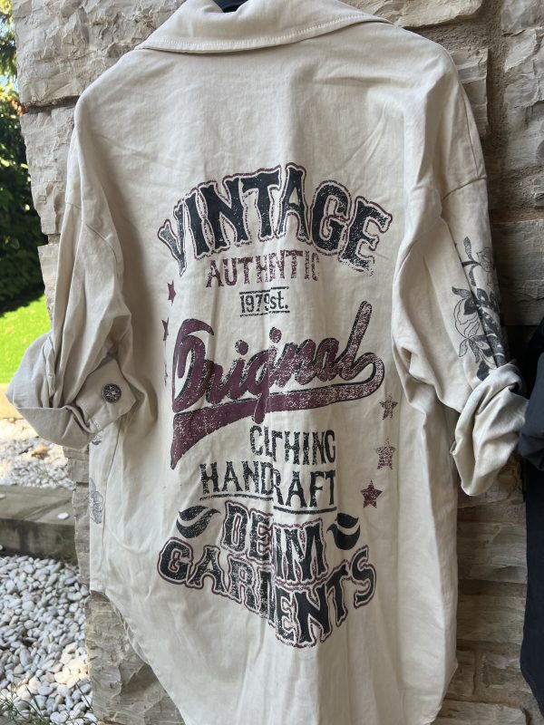 Sobrecamisa Vintage