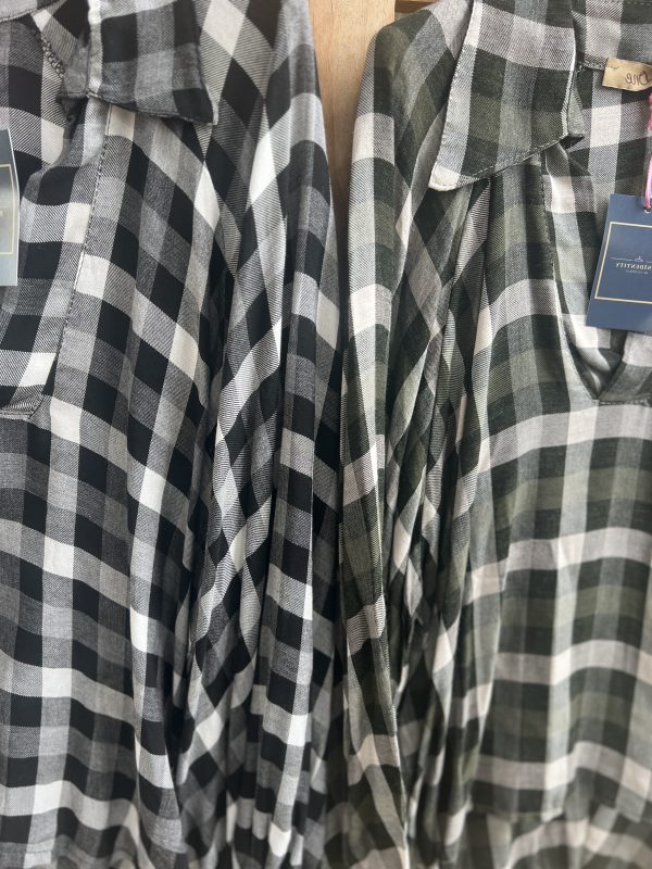 Blusa cuadros