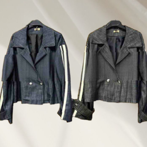 Chaqueta Vaquera Rayas Lateral