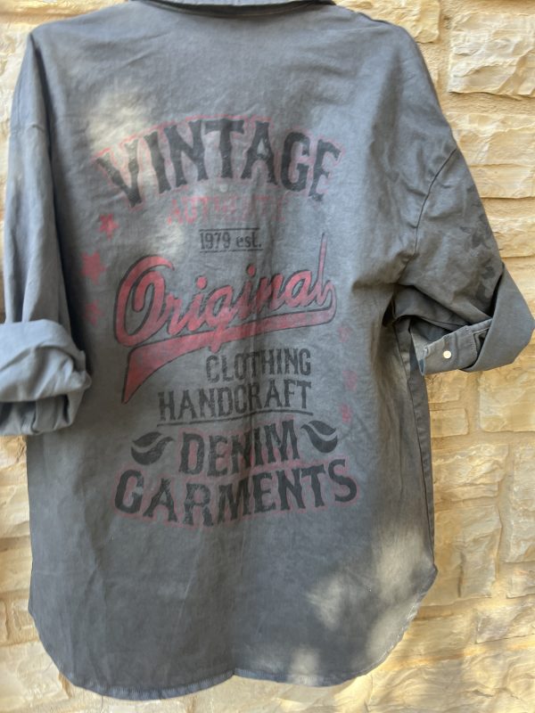 Sobrecamisa Vintage