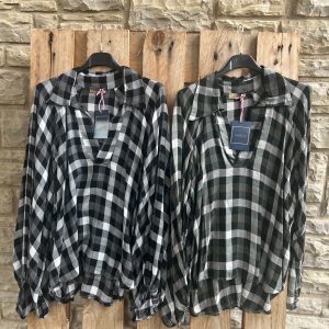 Blusa cuadros
