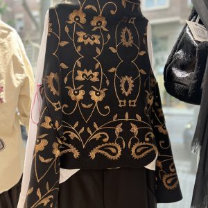 Poncho Flor dorado